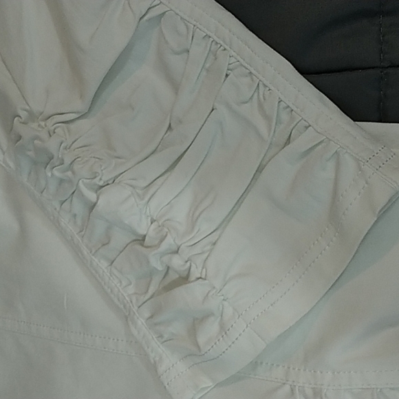 INC International Concepts White Crop Pants with Ankle Detail  14 - Picture 4 of 11